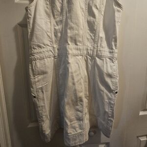 Ralph Lauren Classic White Denim Jacket Dress